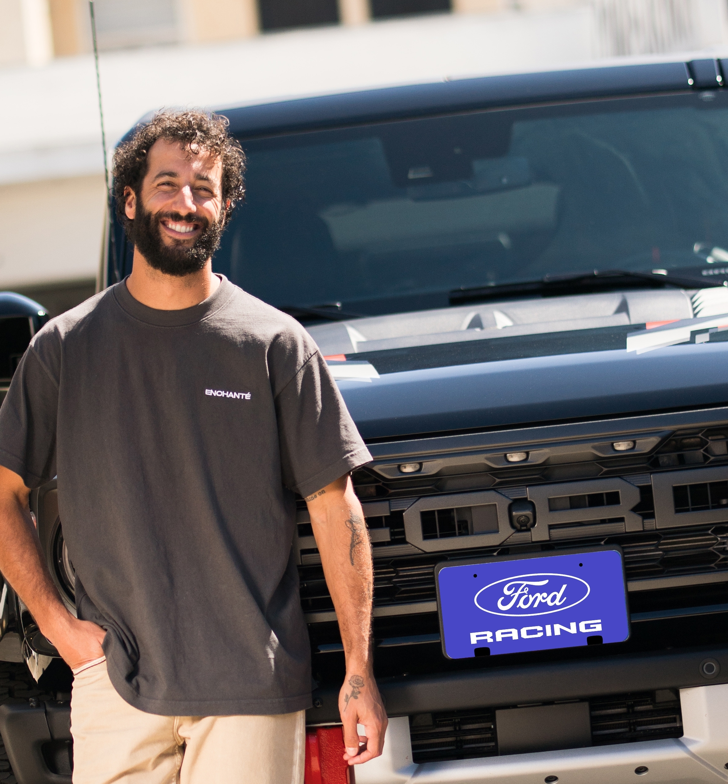 Daniel Ricciardo joins the team as a Global Ford Racing Ambassador.